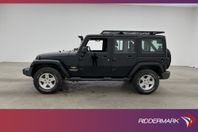 Jeep Wrangler 3.8 V6 4WD 199hk Unlimited Takräcke Soft-top