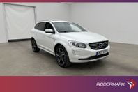 Volvo XC60 D4 AWD Ocean Race Pano H/K Värm Skinn Drag BLIS