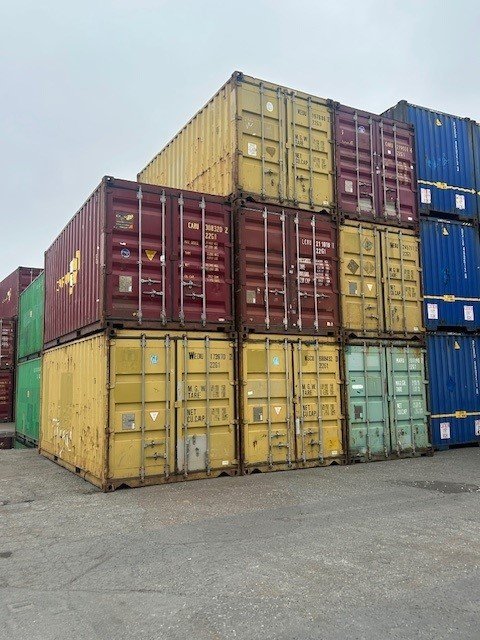 Begagnad 20-fots container
