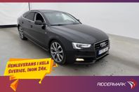 Audi A5 Sportback TDI Quattro 190hk S-Line Värmare Skinn