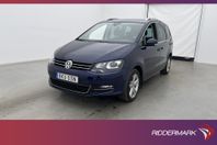 Volkswagen Sharan TDI 4M 7-sits D-Värm Skinn Kamera Drag