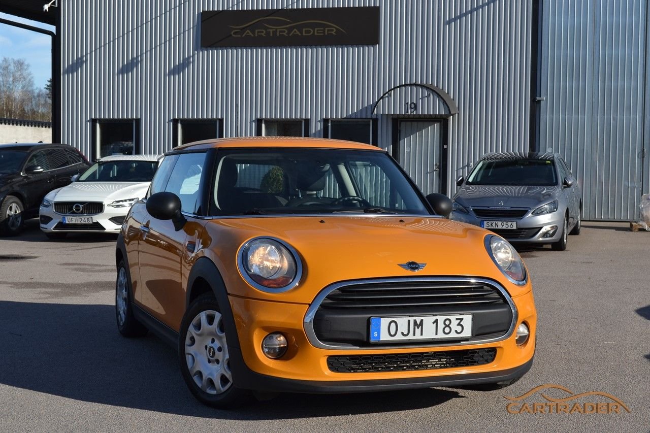 MINI One 3-dörrars Manuell, 102hk, 2017