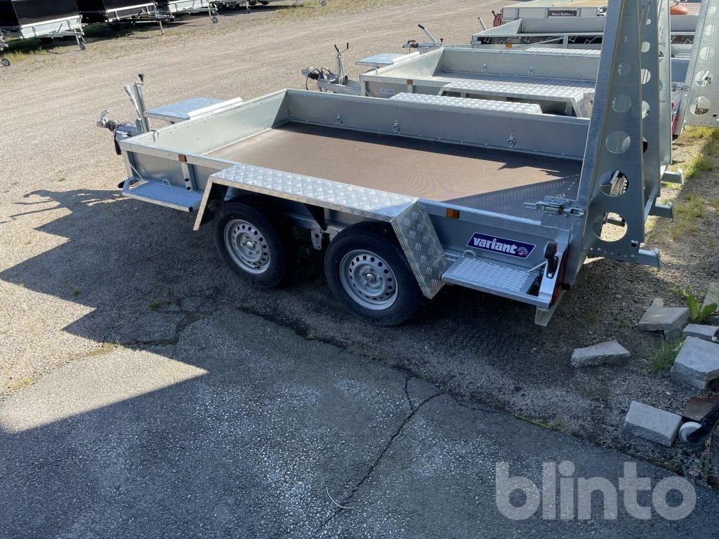 Maskinvagn Boggi med ramp