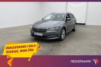 Skoda Superb 4x4 200hk Business Cockpit Kamera Värmare Drag