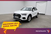 Audi Q3 35 TDI 150hk Proline Cockpit Drag P-Sensorer