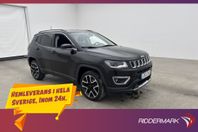 Jeep Compass 2.0 VVT 4WD 170hk Limited Kamera Halvskinn