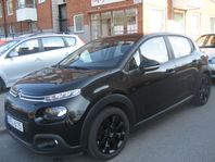 Citroën C3 1.2 VTi Euro 6 Årsskatt 360kr Sommarhjul 17´