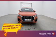 Audi Q3 35 TDI Quattro 150hk S Line Cockpit Dragkrok Pano