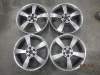 17 Tums aluminium fälgar 5x100 Rover, MG, Subaru.
