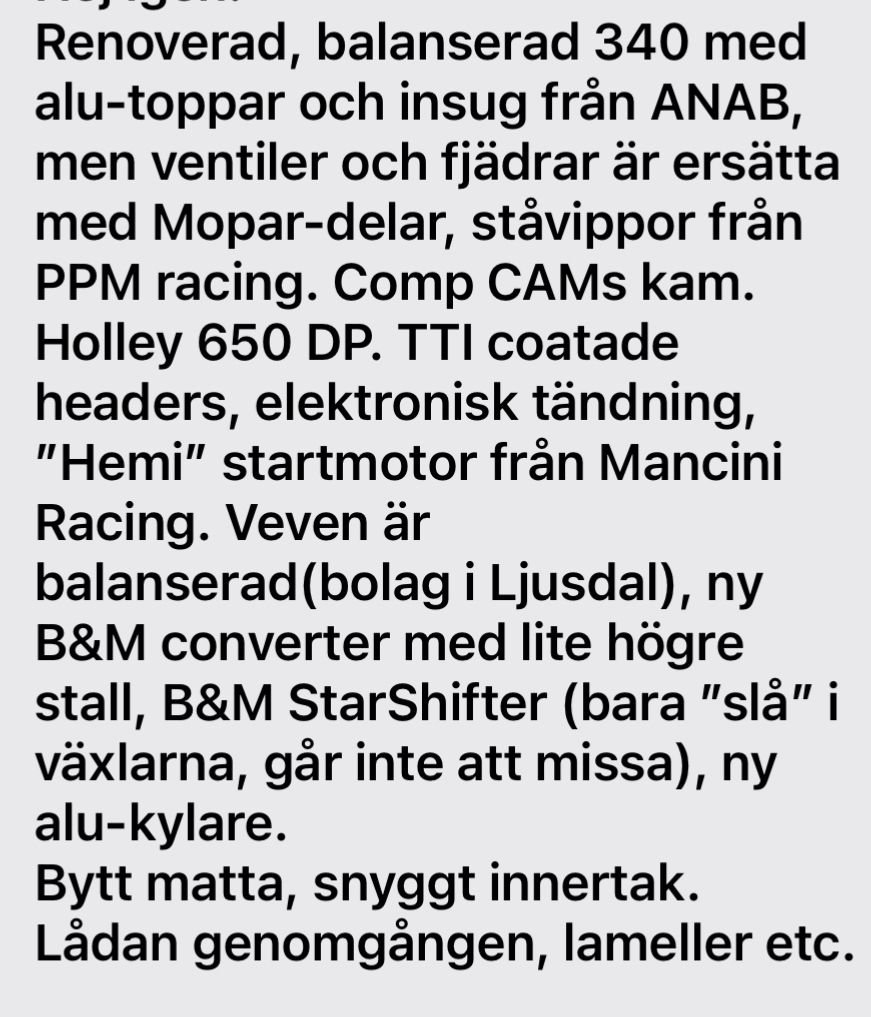 Dodge Dart GT Hardtop 3.7 TorqueFlite, 3-trinn, 147hk, 1964