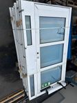 Dörr Aluminium med glas / entrédörr