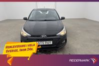 Hyundai i20 1.2 Manuell 84hk Rattvärme Bluetooth 0.52 l/mil