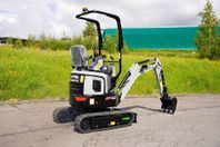 Carter CT12 - 1200kg minigrävare ink Redskapspaket