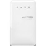 SMEG Fristående kyl med frysfack, Vitt, Vänsterhängt