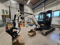 Minigrävare Uthyres (2,5ton) till sommarens projekt