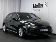 Audi A3 Sportback 35 TFSI Proline 150hk Carplay/ Farthållare