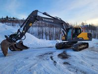 Volvo EC220EL med Makin 3D (1.995.000;- + m)
