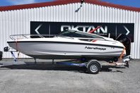 Nordkapp Avant 605 Mercury PRO XS 175 -22 ink trailer