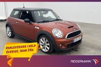 MINI Cooper S 184hk Chili Pano Navi Halvskinn Farthållare