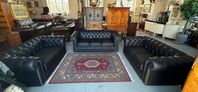 Engelsk chesterfield soffgrupp