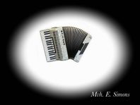 Dragspel - Nyservat Pianodragspel - Walther