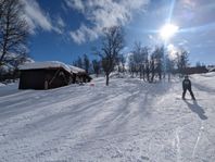 Fjällstuga med ski-in/out och panoramautsikt