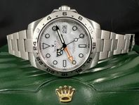 Rolex Explorer II 216570 42mm Vit Fullset 2012