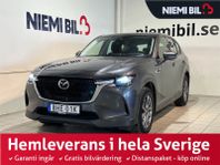Mazda CX-60 PHEV AWD Kamera HuD GPS Rattvärme S/V-hjul MOMS