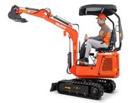 Deleks M80 minigrävare 0.85 ton, Briggs&Stratton motor