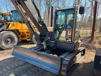 Volvo ECR88D Rototilt C-Smörj