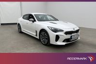 Kia Stinger AWD 200hk GT-Line H/K HUD Skinn 360° CarPlay