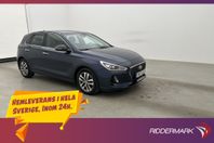 Hyundai i30 1.6 T-GDi 140hk Comfort M&K-Värm Kamera Navi