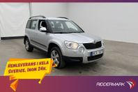 Skoda Yeti 2.0 TDI 4x4 140hk M-Värmare P-Sensorer Dragkrok