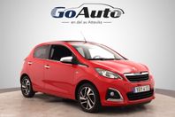 Peugeot 108 TOP! 1.0 VTi Manuell 69hk Soltak