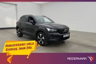 Volvo XC40 P8 AWD 408hk Plus P-Värmare Kamera Navi Drag MOMS