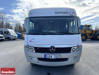 Rapido 909M Mercedes - Luftfjädring - Dragkrok - Efoy