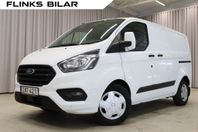 Ford Transit Custom 130HK Automat Dubbeldörr Drag Värmare