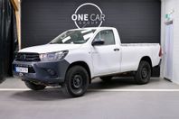 Toyota Hilux Enkelhytt 2.4 AWD MOMS Vinsch Värmare 150hk