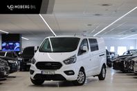 Ford Transit Custom 340 Crew Van 170hk B-kamera Drag Värmare