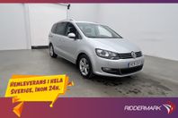 Volkswagen Sharan TDI 4M Premium 7 Sits Värm Kamera El-Dörr