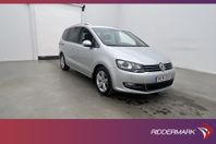 Volkswagen Sharan TDI 4M Premium 7 Sits Värm Kamera El-Dörr