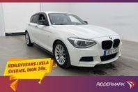 BMW 118 d 143hk M Sport Navi Sensorer Alcantara Dragkrok