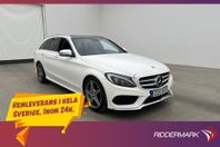 Mercedes-Benz C 220 T d 170hk AMG Pano Skinn Keyless Drag