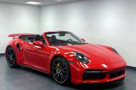 Porsche 911 992 Turbo S Cabriolet VAT Lyft Burm Vent 1-ägare