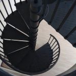 spiraltrappa steg i GJUTJÄRN eller EK