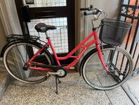 Begagnade 28 tum,3 växlade sjösala damcykel i fint skick