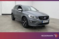Volvo XC60 D4 AWD 190hk R-Design VOC D-Värm Drag Navi BLIS