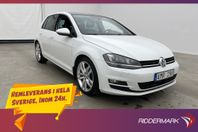 Volkswagen Golf 1.4 TSI 140hk GT Pluspaket Pano Fjärr-Värm