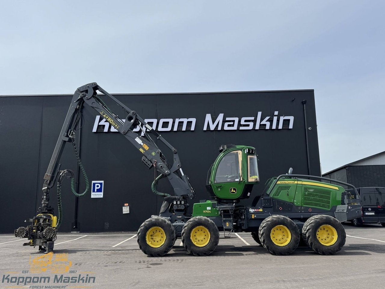 John Deere 1170G, 2592h - Skö...