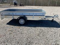 Brenderup 2300SUB750 / Rejäl standardvagn / 301x153 cm flak
